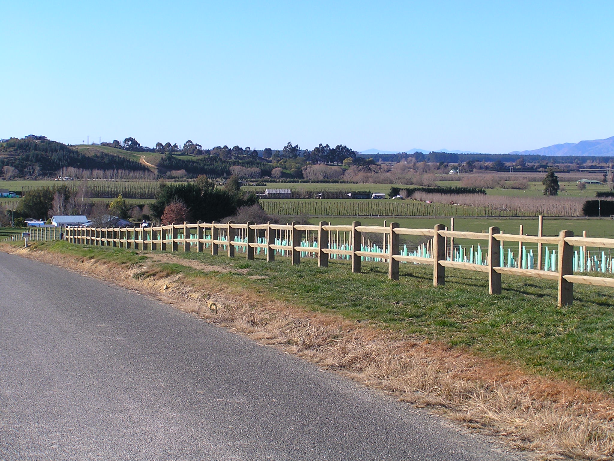 Higgins horticultural and vineyard fencing in Nelson Tasman